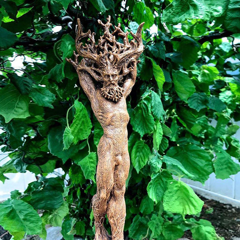 Introducing the Green Man Statue: A Guardian of Nature