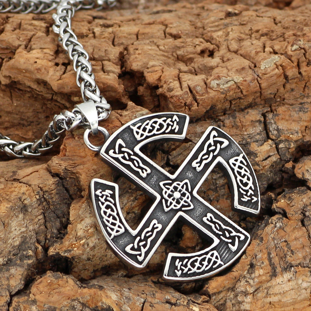 Tyr's Sunwheel Pendant from the Vikings