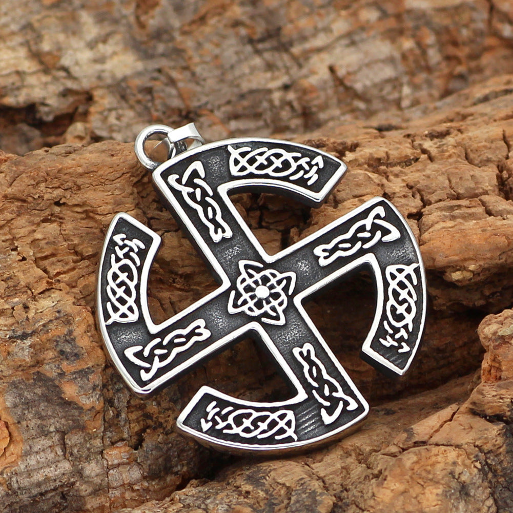 Tyr's Sunwheel Pendant from the Vikings