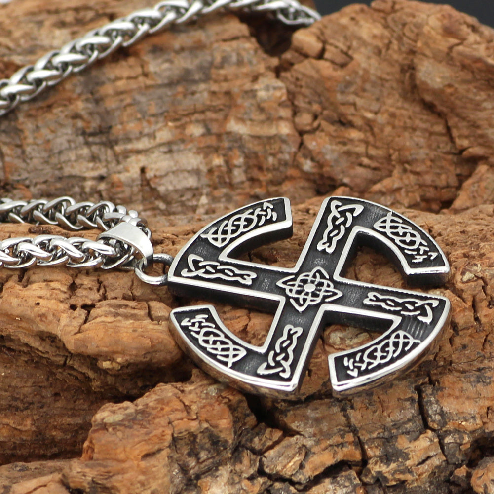 Tyr's Sunwheel Pendant from the Vikings