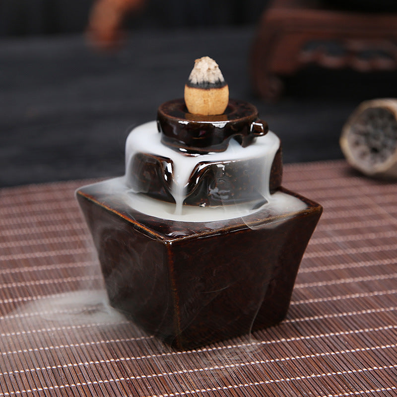 Transform Your Space with this Serene Backflow Incense Burner