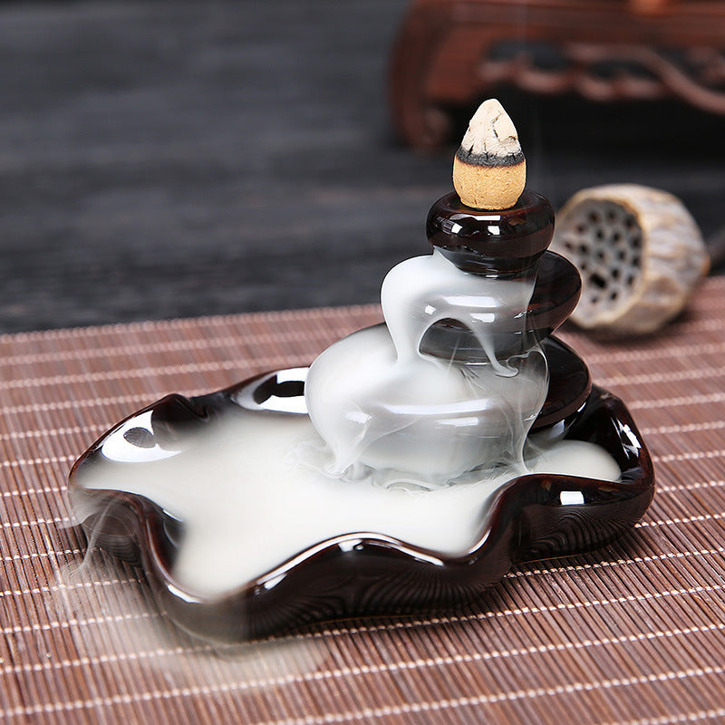 Transform Your Space with this Serene Backflow Incense Burner