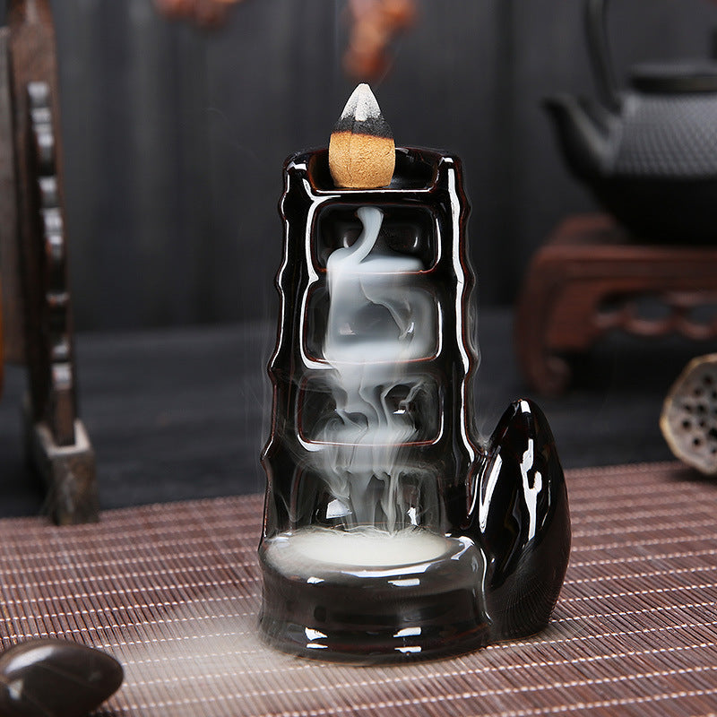 Transform Your Space with this Serene Backflow Incense Burner