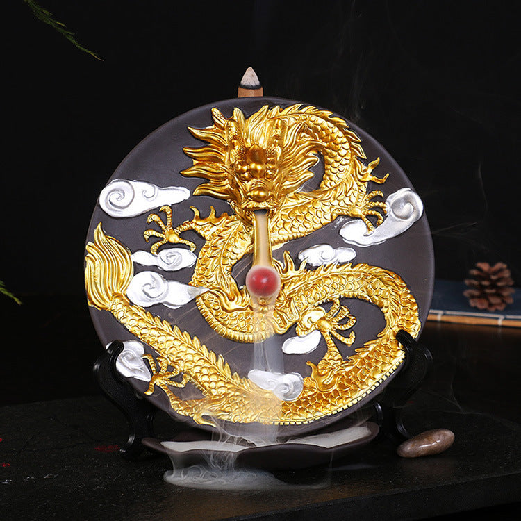 Unleash the Power of the Dragon with this Majestic Incense Burner