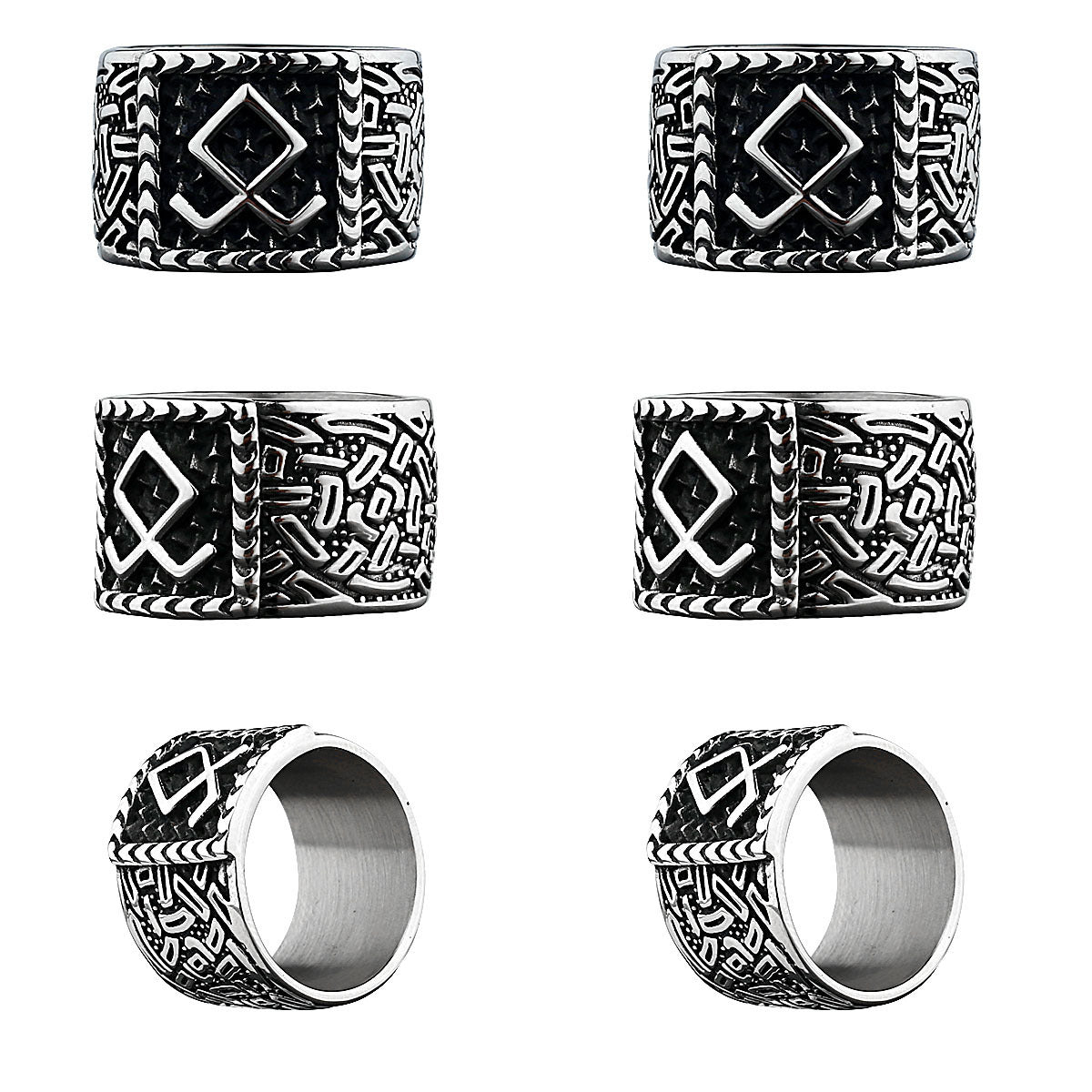 Power of Heritage with this Othal Rune Ring