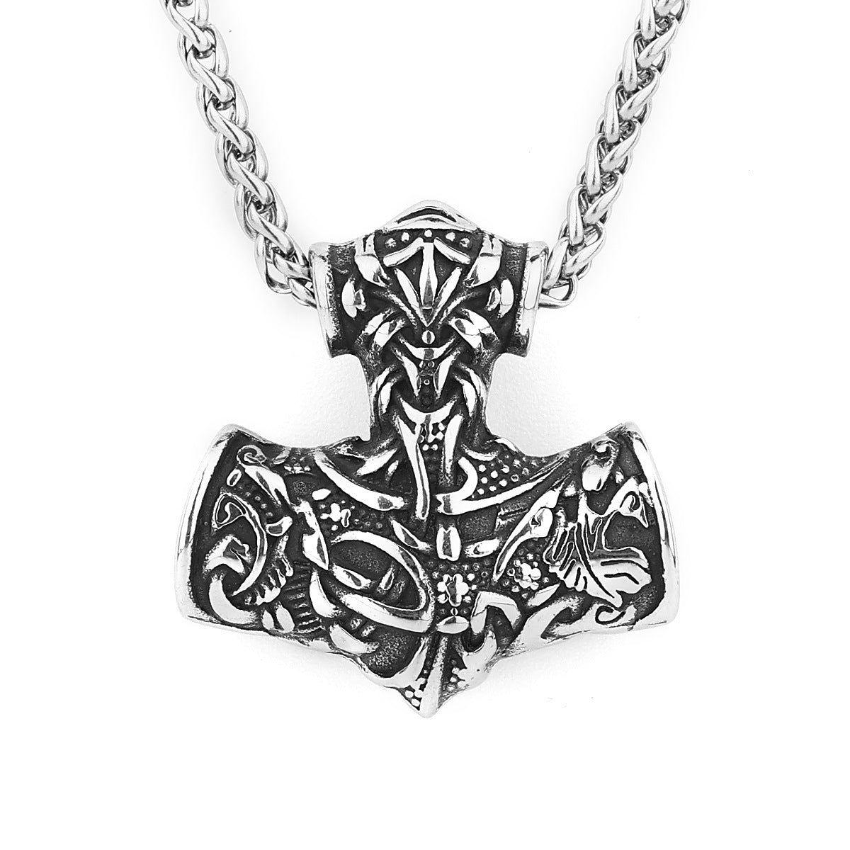 Unleash the Power of Thor’s Hammer with Our Mjölnir Necklace!