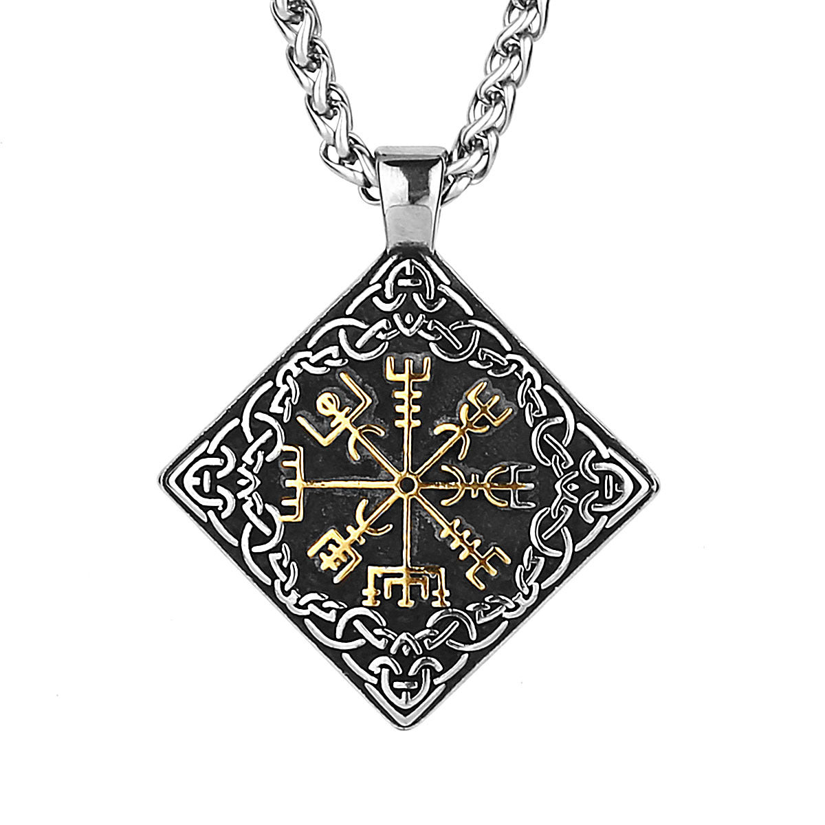 Vegvisir Titanium Pendant