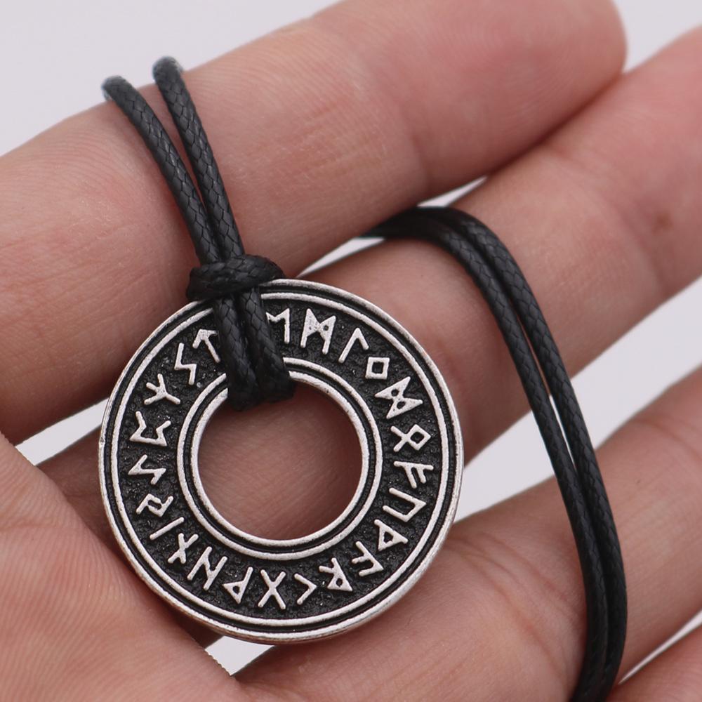 Runic Circle with  Ancient Vintage Necklace