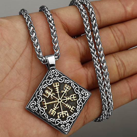 Vegvisir Titanium Pendant