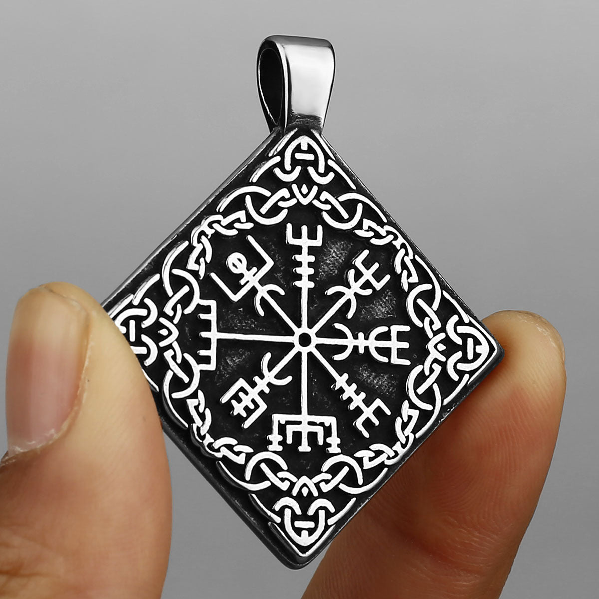 Vegvisir Titanium Pendant