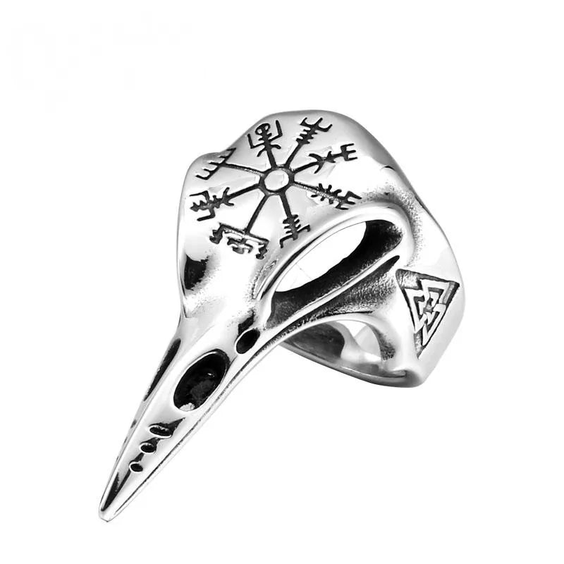 Raven Skull to fit your Finger