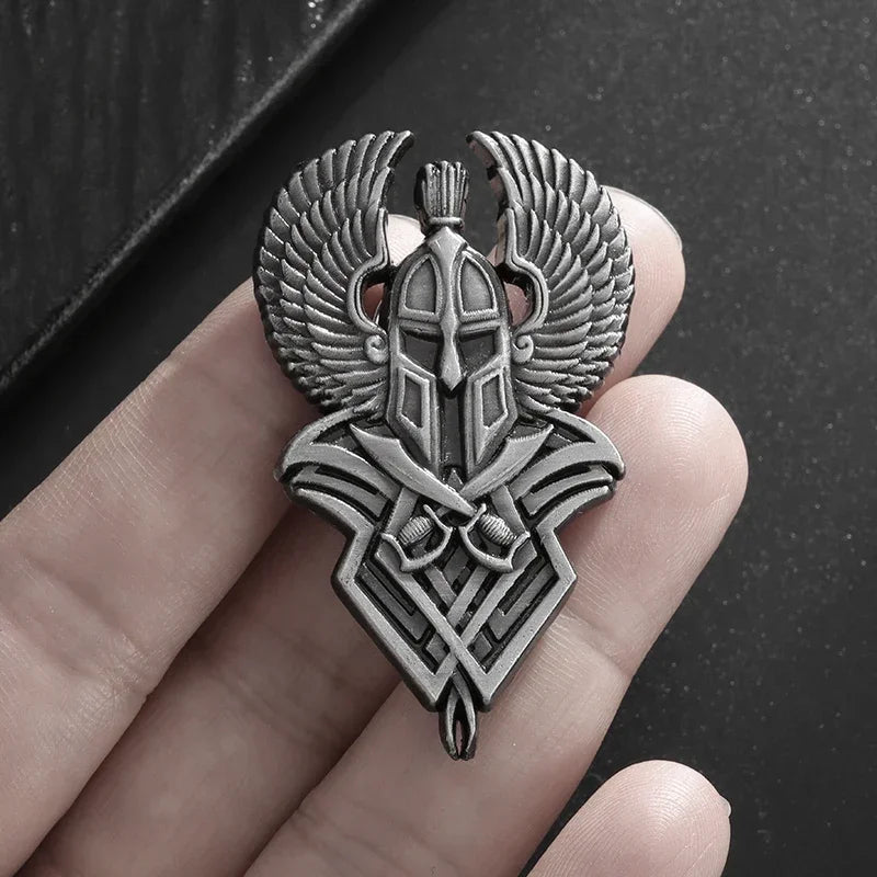 Stand Out with the Berserker Warrior Brooch!