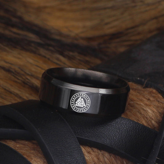 Men's Vintage Viking Rune Domineering Ring: A Symbol of Strength and Heritage