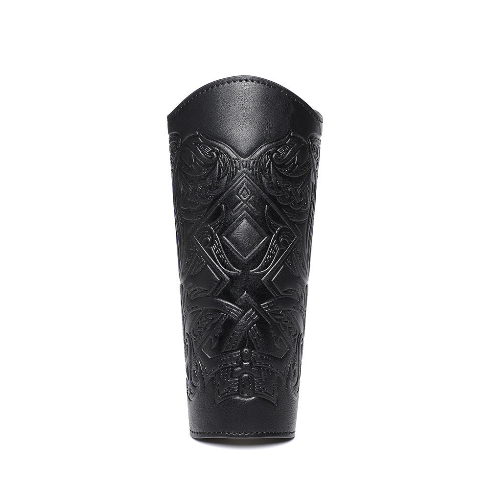 Nordic Embossed Bracers: A Touch of History