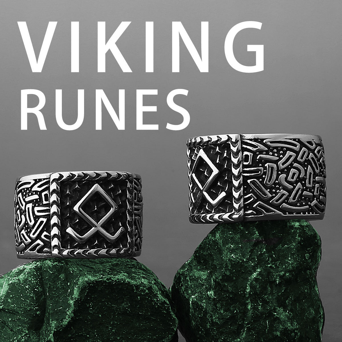 Power of Heritage with this Othal Rune Ring