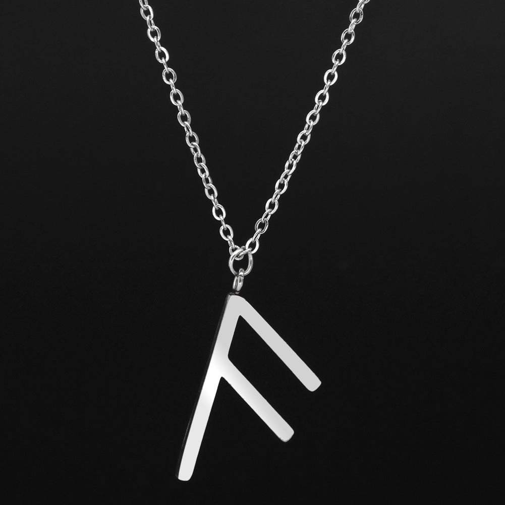 Elder Futhark Rune Necklace, For anyone